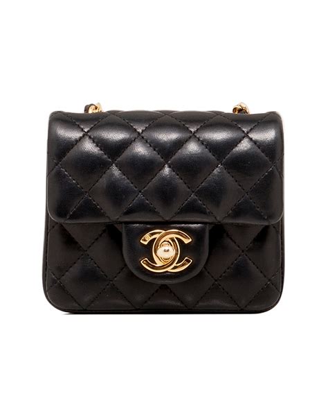 chanel black small crossbody|chanel mini flap bag price.